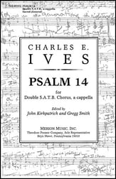 Psalm 14 SATB/SATB choral sheet music cover